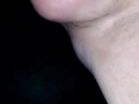 Young Asian amateur gets a massage with a happy ending under the bridge