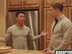 Straight actor goes gay for Asian hunk in taboo encounter