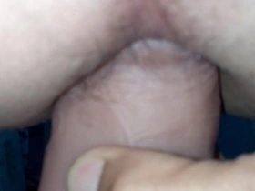 Amateur gay takes a massive 20 cm load